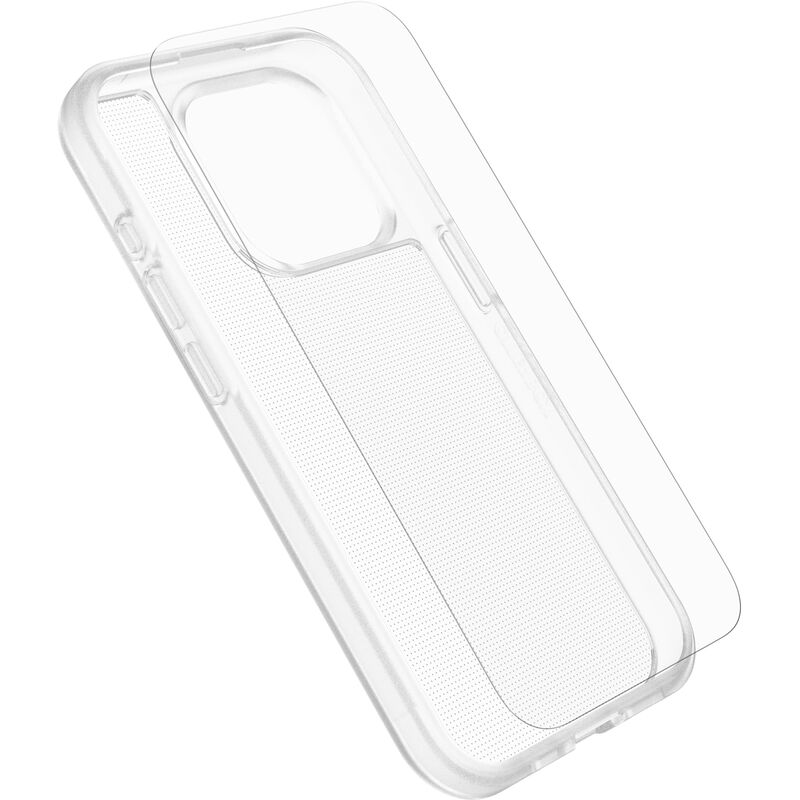 product image 3 - iPhone 15 Pro Case & Screen Protector React Series & OtterBox Glass Pack