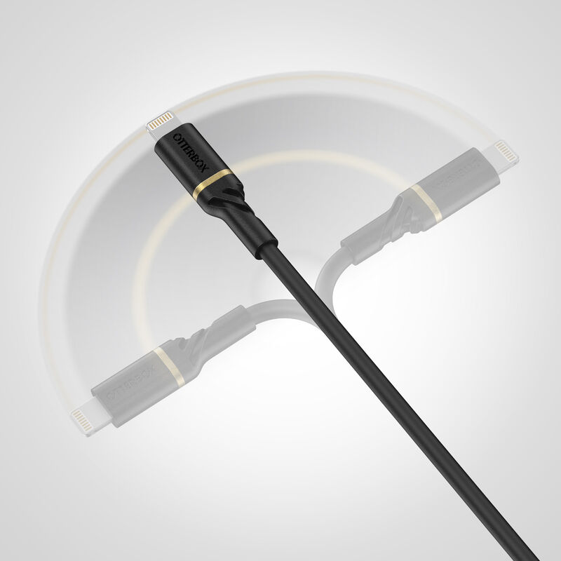 product image 6 - Lightning 至 USB-C 雙輸出快速耐用插牆式電源轉換器套裝(Type A)