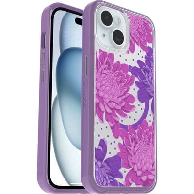 iPhone 15、iPhone 14、iPhone 13 ケース｜Symmetry MagSafe ケースシリーズ（Fluttering Flora）