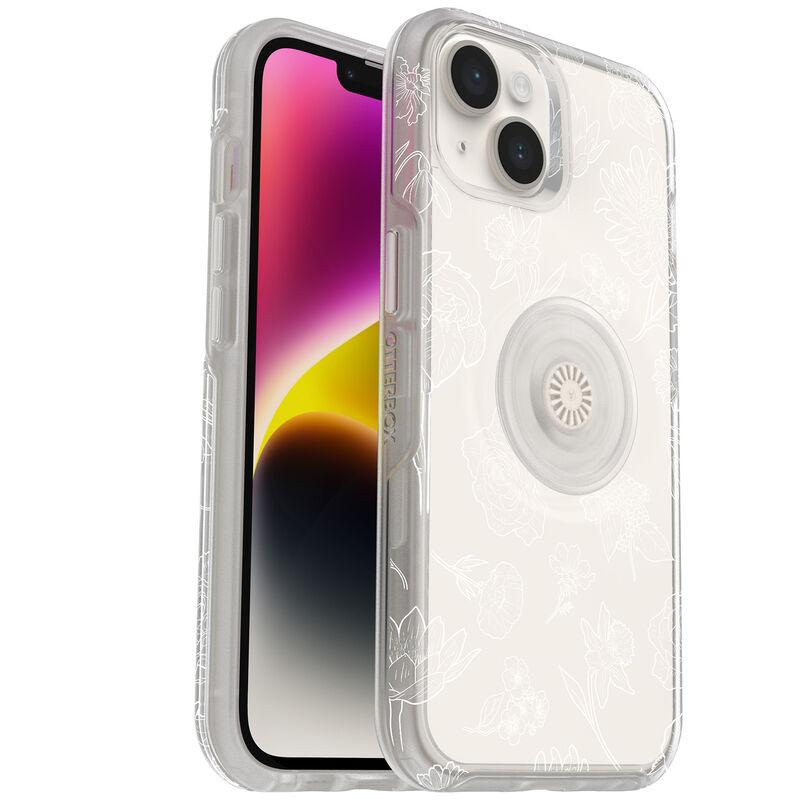 product image 1 - iPhone 14保護殼 Otter + Pop Symmetry炫彩幾何+泡泡騷透明系列