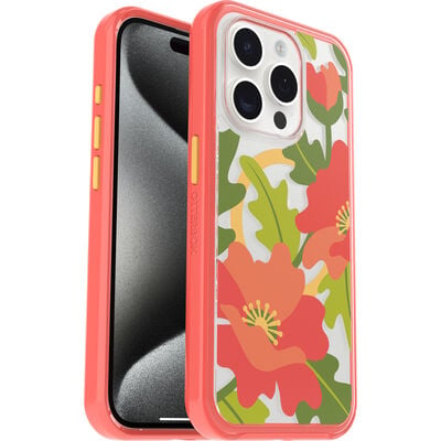 iPhone 15 Pro ケース｜Symmetry MagSafe シリーズ（Fluttering Flora）