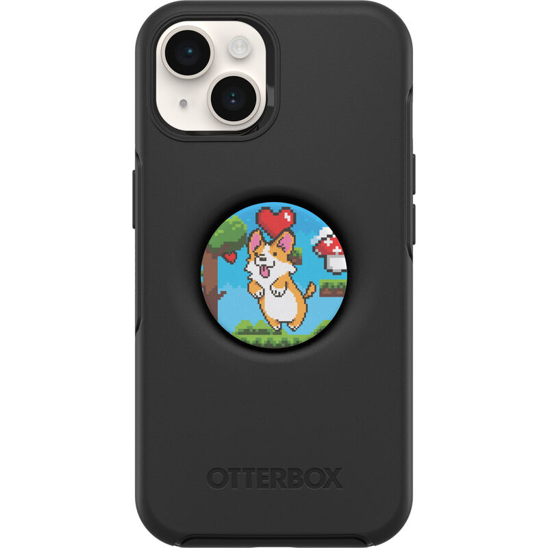 product image 1 - iPhone 14 保護殼 Otter + Pop Symmetry 抗菌炫彩幾何 + 泡泡騷系列（自選搭配）