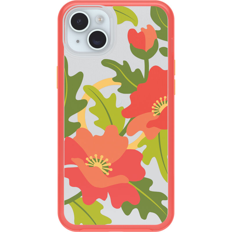 product image 2 - iPhone 15 Plus、iPhone 14 Plus ケース Symmetry MagSafe シリーズ（Fluttering Flora）