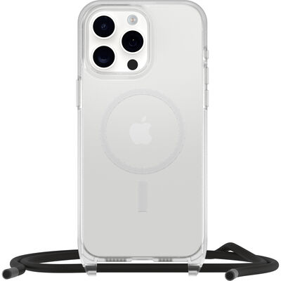 iPhone 15 Pro Max 保護殼 | React 簡約時尚系列（配背帶）