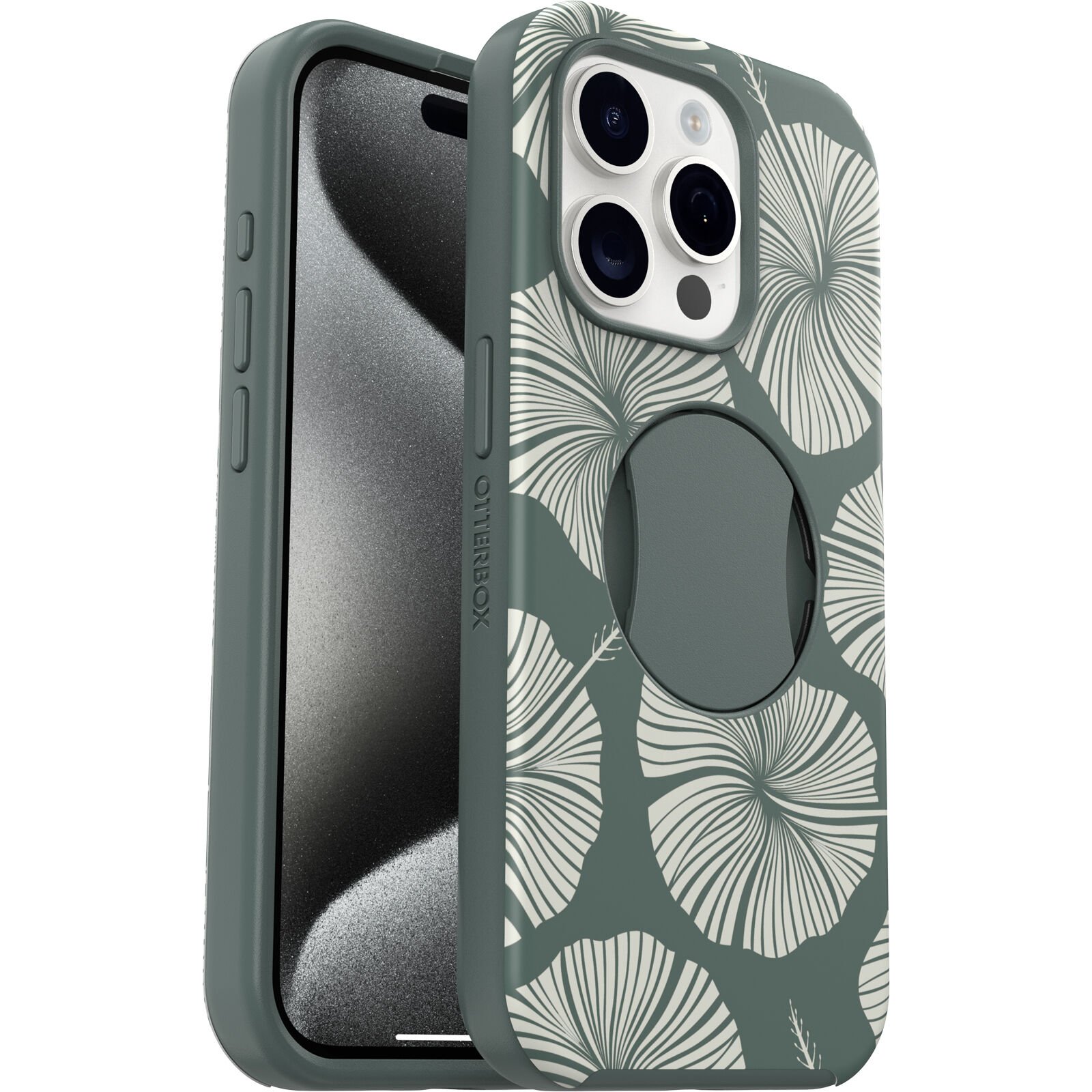 iPhone 15 Pro グリーン Grip MagSafe ケース | OtterBox Japan公式