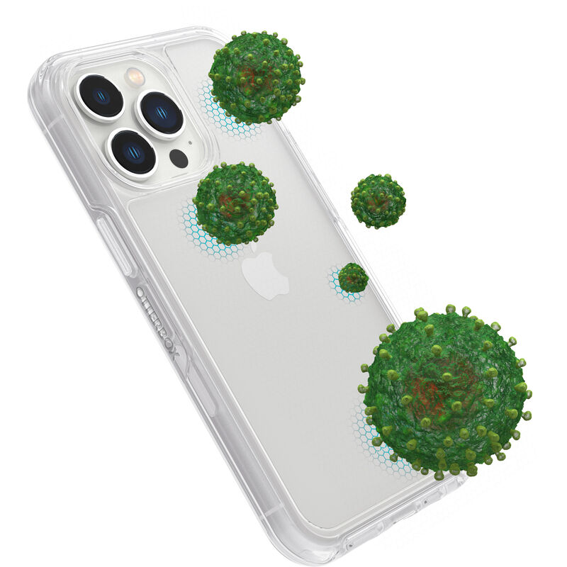 product image 4 - iPhone 13 Pro Case Symmetry Series Clear Antimicrobial