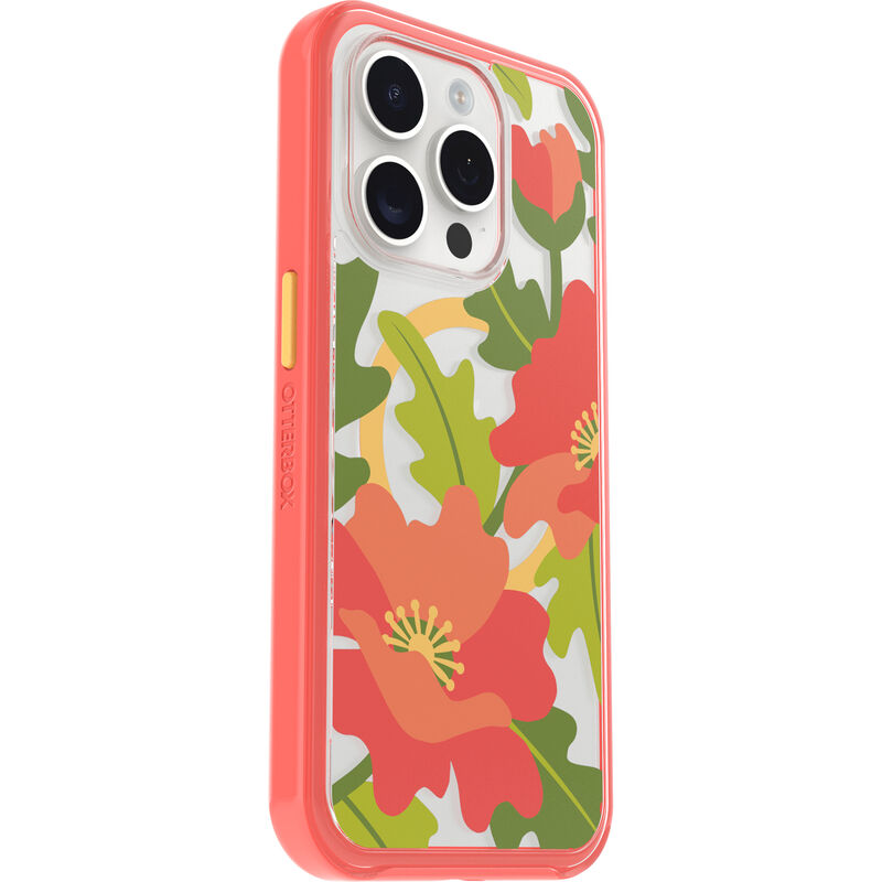 product image 3 - iPhone 15 Pro ケース Symmetry MagSafe シリーズ（Fluttering Flora）