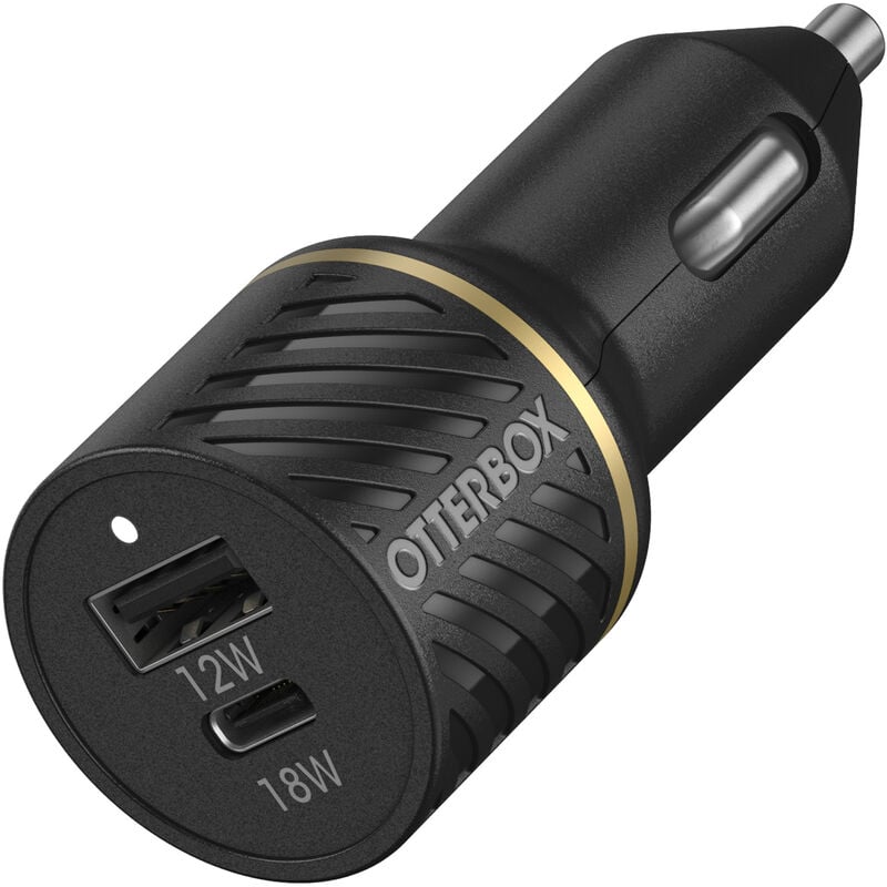 product image 1 - USB-C / USB-A デュアルポート 急速充電カーチャージャー