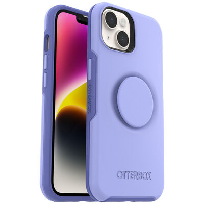 iPhone 14 Otter + Pop Symmetry Series Antimicrobial Case