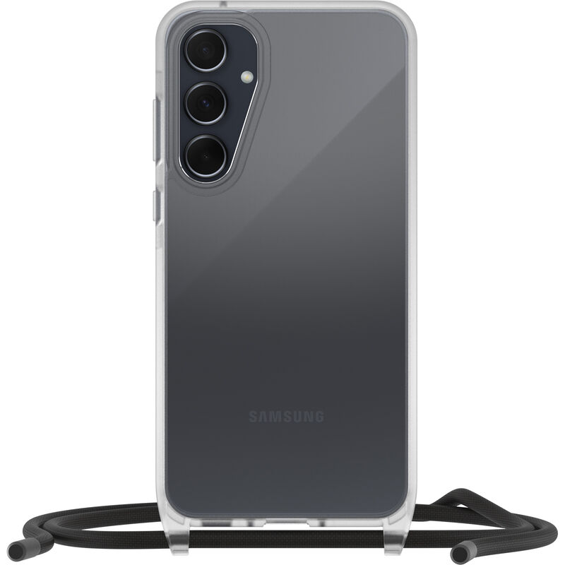 product image 1 - Galaxy A35 5G 保護殼 React 簡約時尚系列（配背帶）