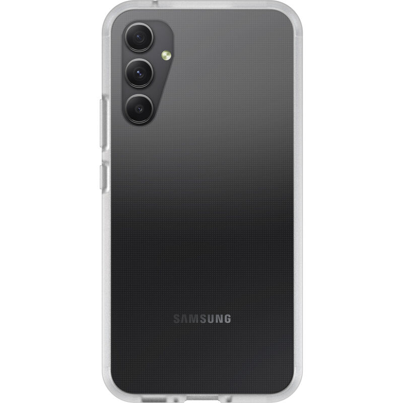 product image 2 - Galaxy A34 5G ケース ＆ スクリーンプロテクター React 抗菌加工シリーズ & Trusted Glassシリーズ