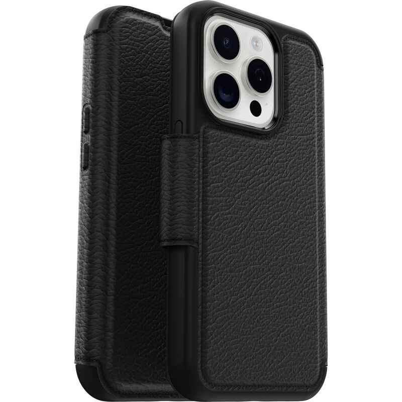 product image 4 - iPhone 15 Pro Case Strada Series Folio MagSafe