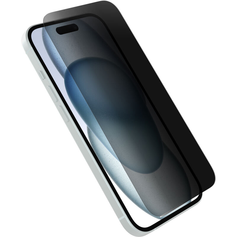 product image 1 - iPhone 15 スクリーンプロテクター Premium Pro Glass Privacy Guard