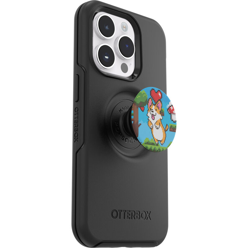 product image 2 - iPhone 14 Pro 保護殼 Otter + Pop Symmetry 抗菌炫彩幾何 + 泡泡騷系列（自選搭配）
