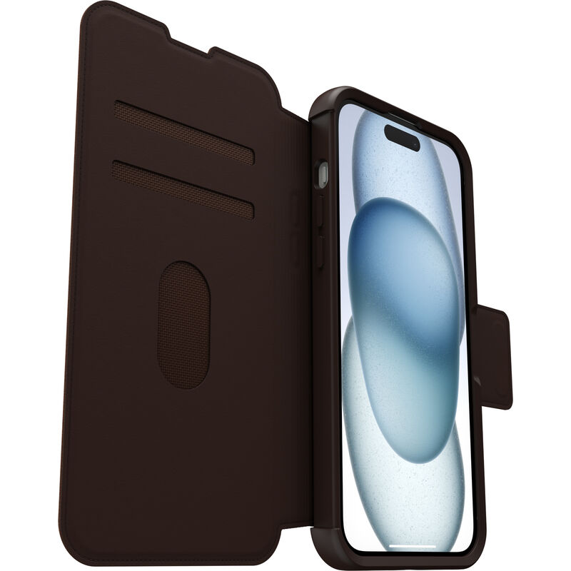 product image 5 - iPhone 15 Plus Case Strada Series Folio MagSafe