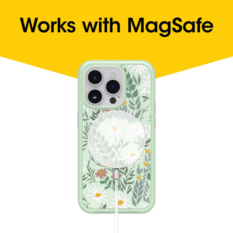 product image 2 - iPhone 14 Pro Case for MagSafe Symmetry Series Clear Antimicrobial for MagSafe