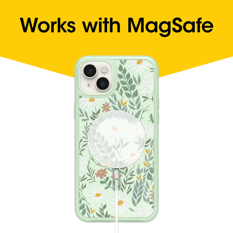 product image 2 - iPhone 14 Plus Case for MagSafe Symmetry Series Clear Antimicrobial for MagSafe